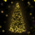 Jingle Jollys Christmas Tree 2.4M With 1488 LED Lights Warm White Green