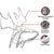 Jingle Jollys Christmas Motif Lights LED Rope Reindeer Waterproof Outdoor