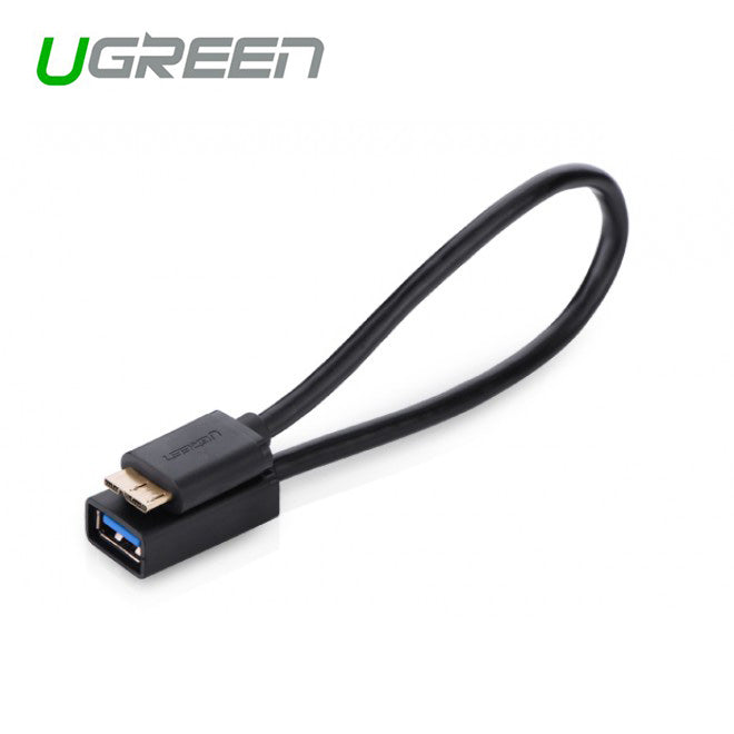 UGREEN Micro USB 3.0 OTG Cable For Samsung Note 3/S4/S5 - Black (10816)