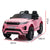 Land Rover Licensed Kids Electric Ride On Car Remote Control - Pink