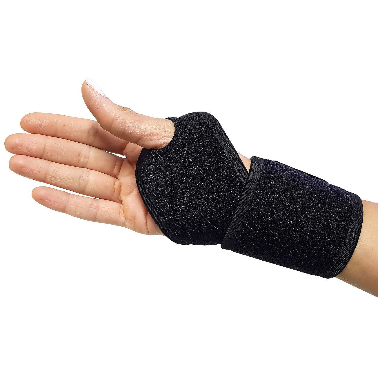 Wrist sports injury compression support