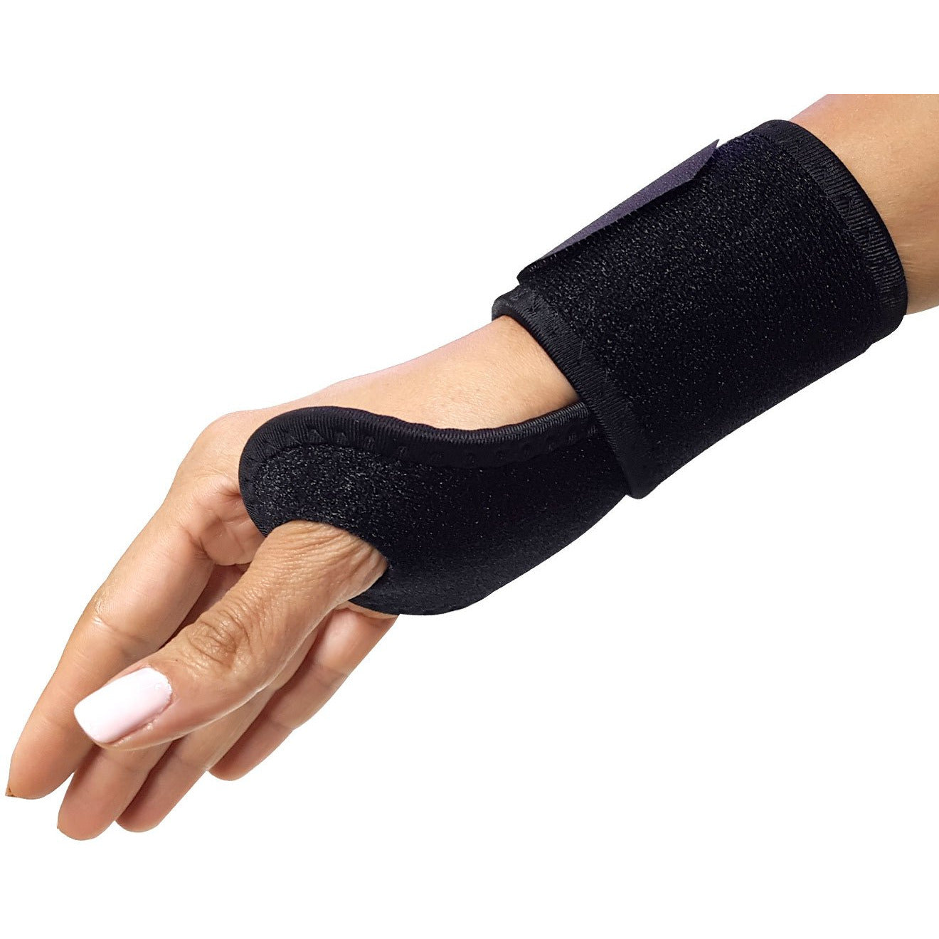 Wrist sports injury compression support