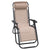 Zero Gravity Reclining Deck Camping Chair - Beige