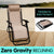 Zero Gravity Reclining Deck Camping Chair - Beige