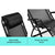 Zero Gravity Reclining Deck Chair - Black