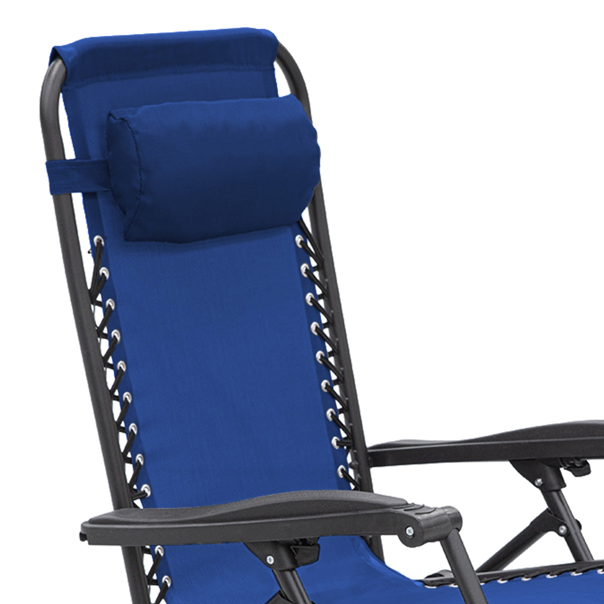 Zero Gravity Reclining Deck Chair - Blue