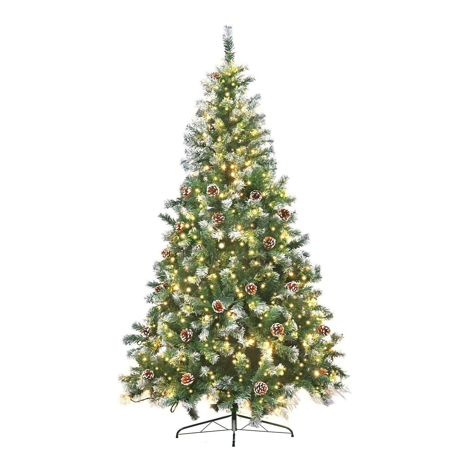 Christabelle 1.5m Pre Lit LED Christmas Tree with Pine Cones