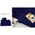 4pc 1000 Thread Count Cotton Rich Queen Bed Sheet Set CVC Navy
