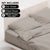 1000 Thread Count Cotton Rich King Bed Sheets 4-Piece Set - Silver