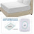 DreamZ Terry Cotton Fully Fitted Waterproof Mattress Protector in Single Size