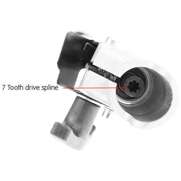 3-Pack 7 tooth drive spline shaft Trimmer Extensions