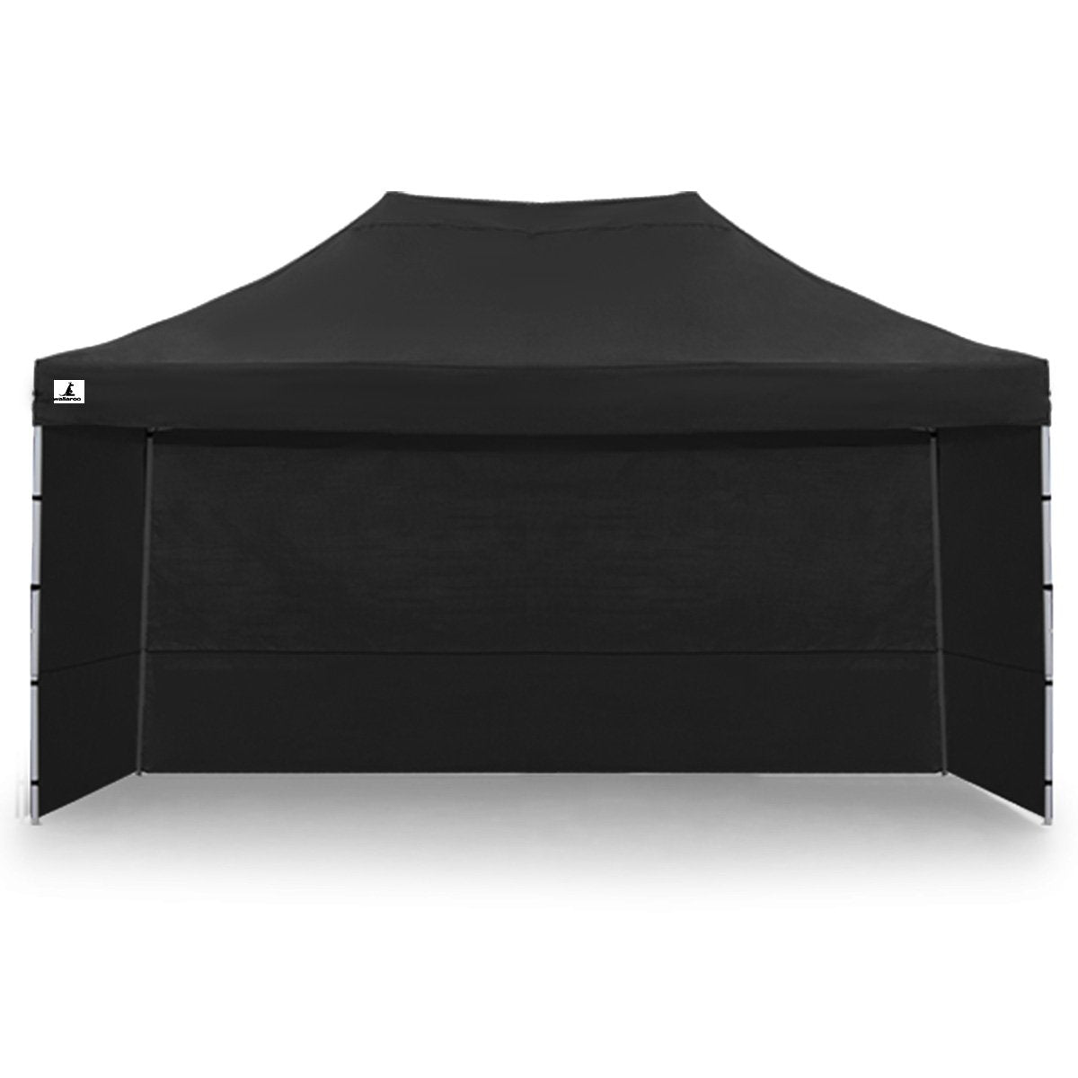 Gazebo Tent Marquee 3x4.5m PopUp Outdoor Wallaroo Black