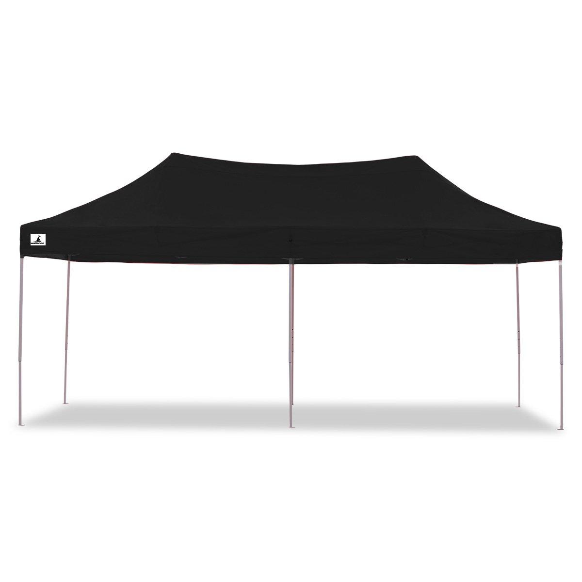 Gazebo Tent Marquee 3x6m PopUp Outdoor Wallaroo Black