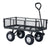 Garden Cart with Mesh Liner Lawn Folding Trolley Hammer