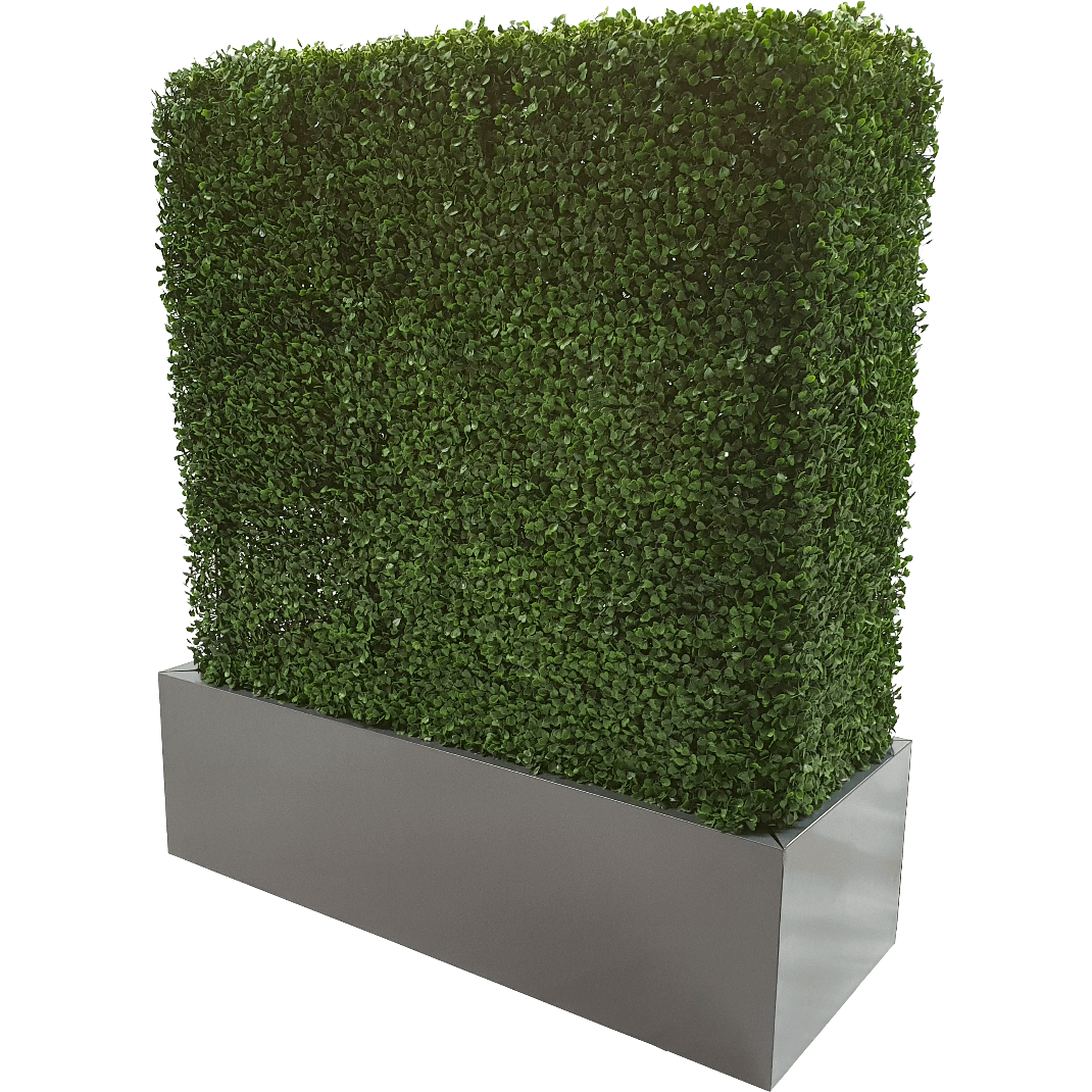 Grey Metal Planter Small