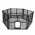 PaWz Pet Playpen Foldable Protable Dog Play Pens Plastic Garden Outdoor 6 Panels