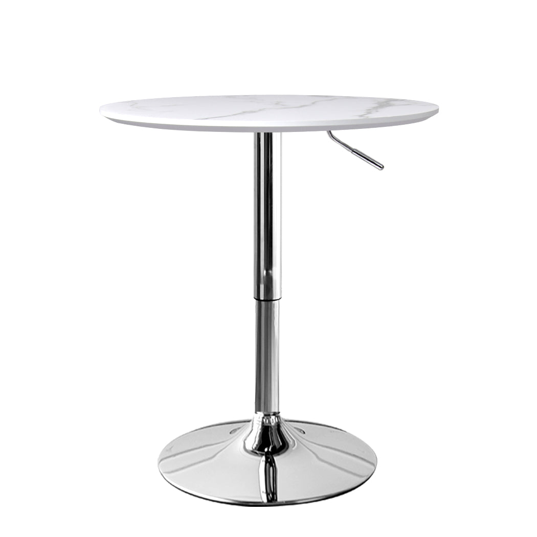 Levede Bar Table Swivel Counter Dining Table Furniture Cafe Outdoor Round Edge