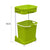 2 Tier Bathroom Laundry Clothes Baskets Bin Hamper Mobile Rack Removable Shelf