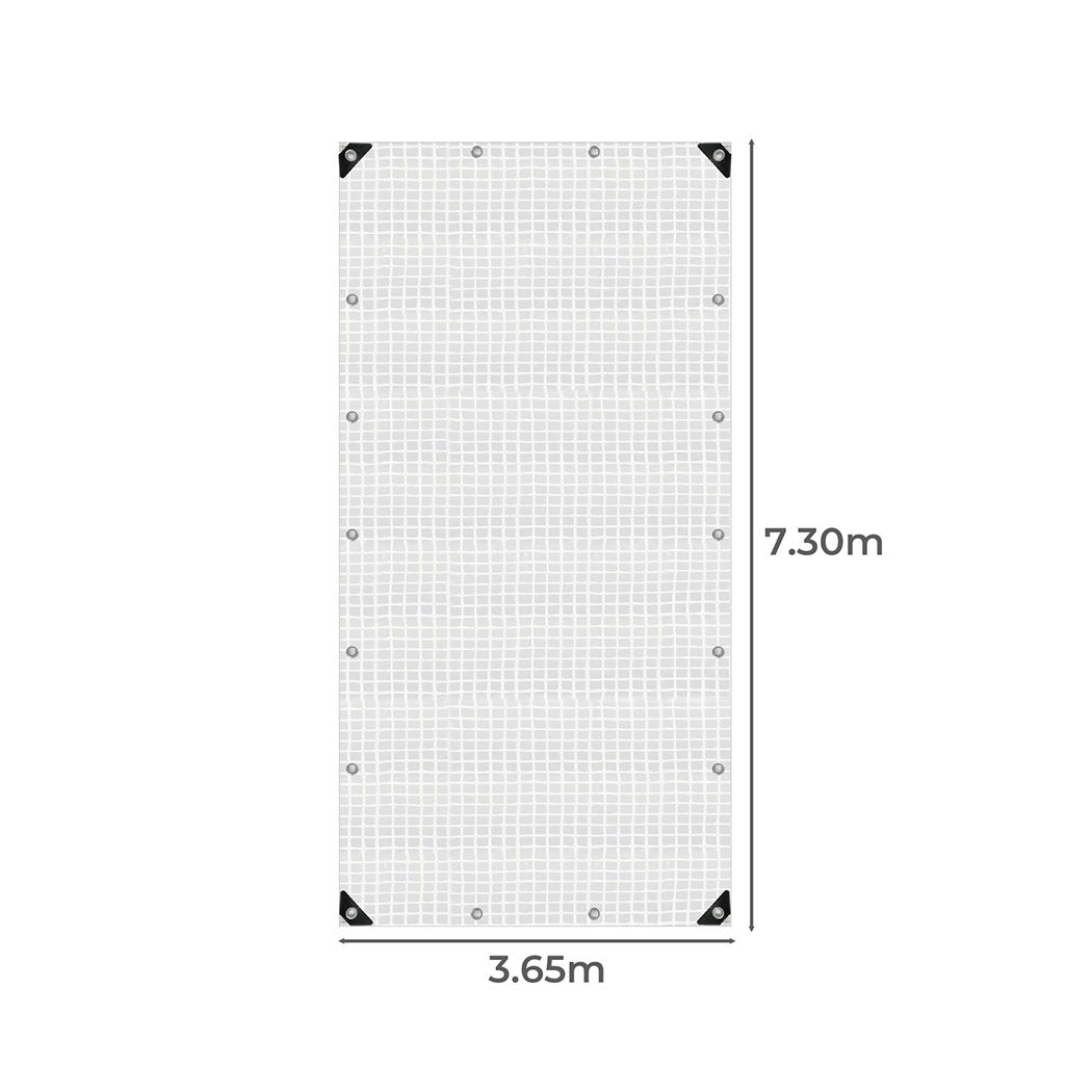 Manan Tarp Tarpaulin 200GSM Camping Heavy Duty Tent Waterproof Cover 3.65mx7.3m