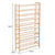 Levede 10 Tiers 80cm Wide Bamboo Shoe Rack Storage Wooden Organizer Shelf Stand