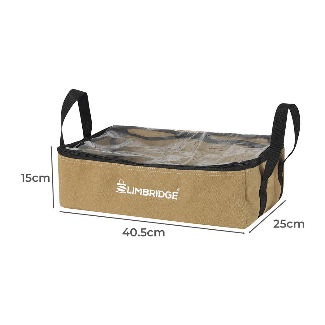 Slimbridge Camping Canvas Storage Bags Adventure Portable Caravan Organiser Bag