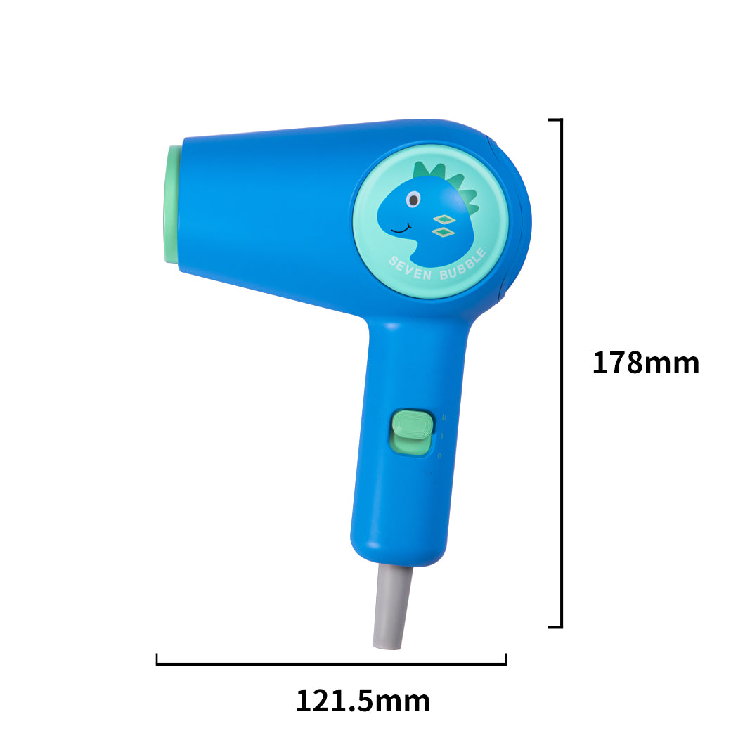 Low Heat Speed Hair Dryer Baby Infant Kid Grooming Blow Hairdryer Blower Blue