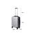 Slimbridge 20" Luggage Suitcase Trolley Travel Packing Lock Hard Shell Silver