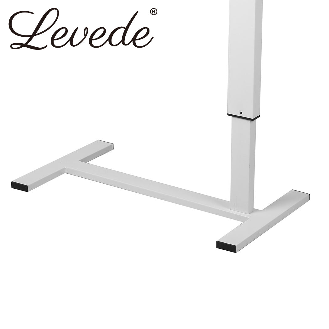 Levede Standing Desk Height Adjustable Sit Stand Office Computer Table Shelf USB