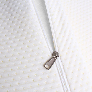 DreamZ 7cm Memory Foam Bed Mattress Topper Polyester Underlay Cover King