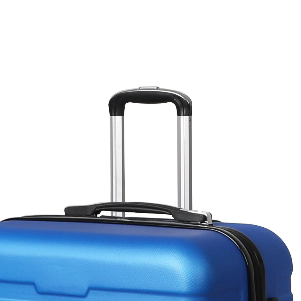 Slimbridge 28" Luggage Suitcase Trolley Travel Packing Lock Hard Shell Blue