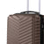 Slimbridge 28" Luggage Suitcase Trolley Travel Packing Lock Hard Shell Coffee