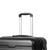 Slimbridge 20" Luggage Suitcase Trolley Travel Packing Lock Hard Shell Black