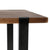 Levede High Bar Table Industrial Pub Table Solid Wood Kitchen Cafe Office Desk