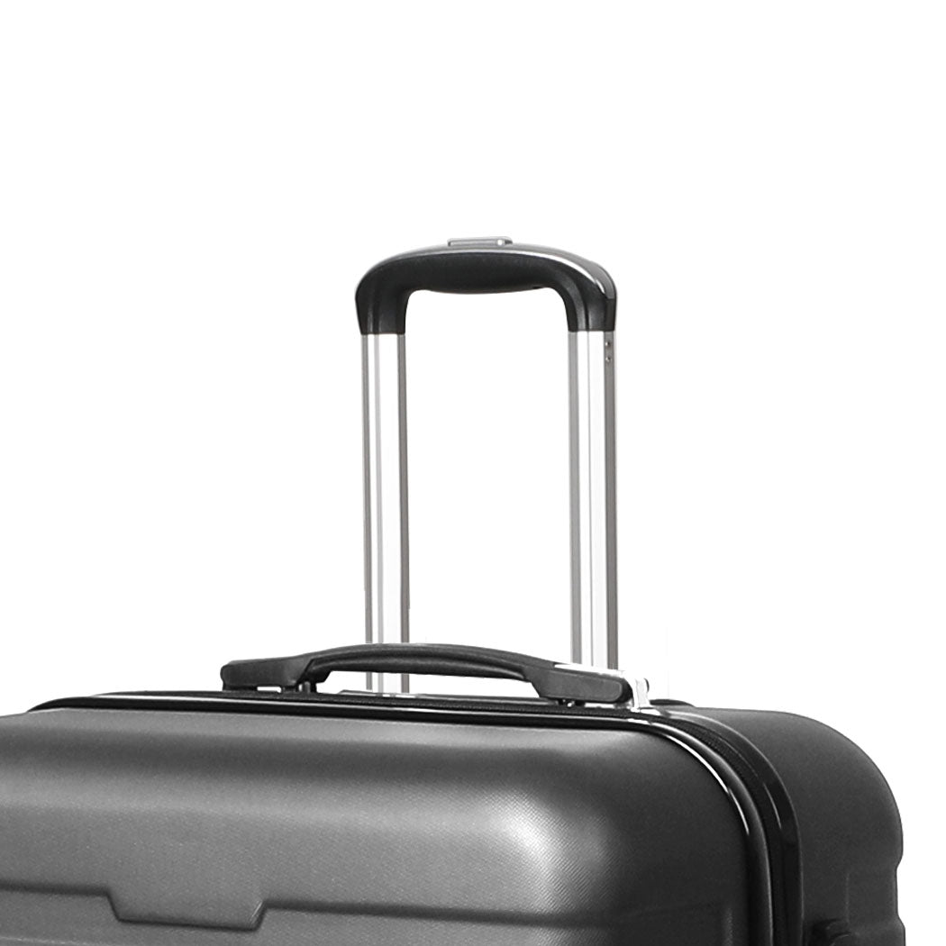 Slimbridge 28" Luggage Suitcase Trolley Travel Packing Lock Hard Shell Dark Grey