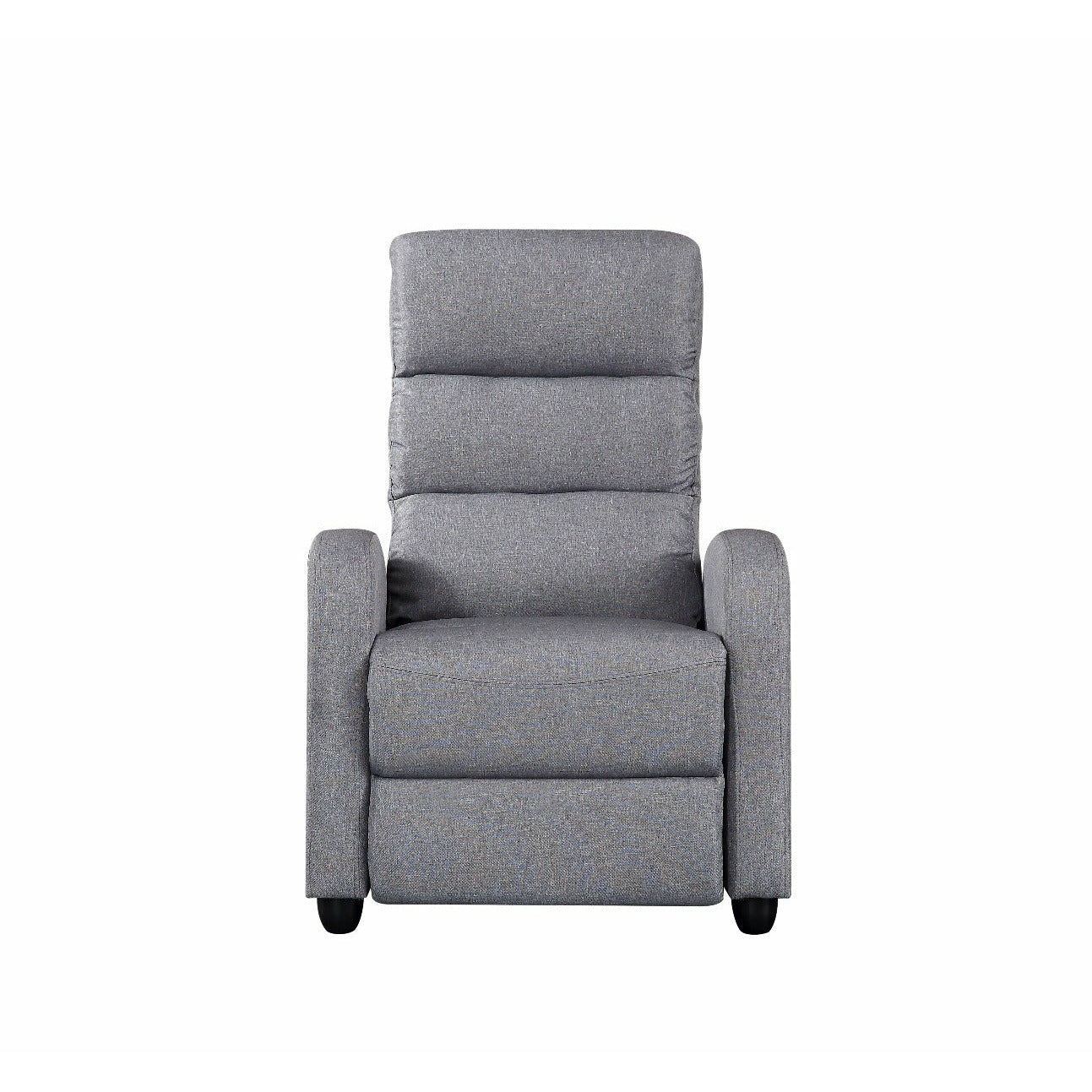 Luxury Fabric Recliner Chair - Grey