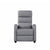 Luxury Fabric Recliner Chair - Grey