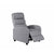 Luxury Fabric Recliner Chair - Grey