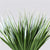 White Tipped Grass Stem UV Resistant 35cm