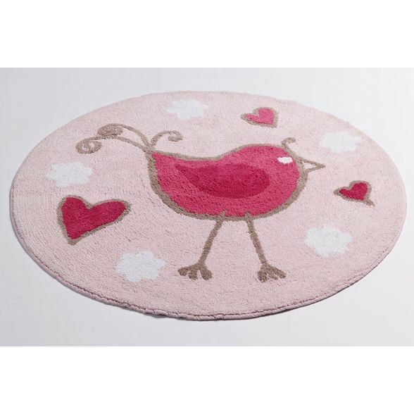 Tweetie Bird Kids Large Round Floor Rug by Jiggle &amp; Giggle