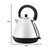 Pronti 1.7L Rose Trim Collection Kettle - White