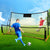 Centra Soccer Rebounder Net Portable Volley Training Outdoor Football Pass Goal