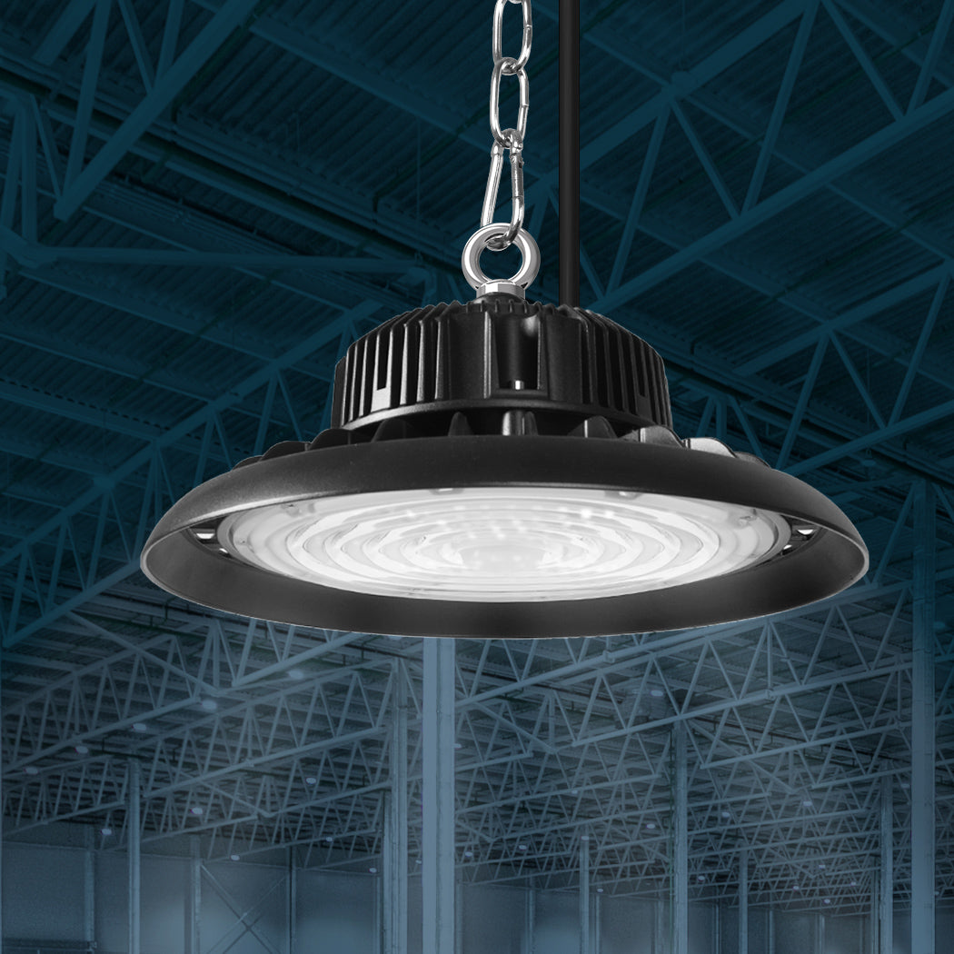 EMITTO UFO LED High Bay Lights 200W Warehouse Industrial Shed Factory Light Lamp