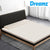 DreamZ 7cm Memory Foam Bed Mattress Topper Polyester Underlay Cover Queen