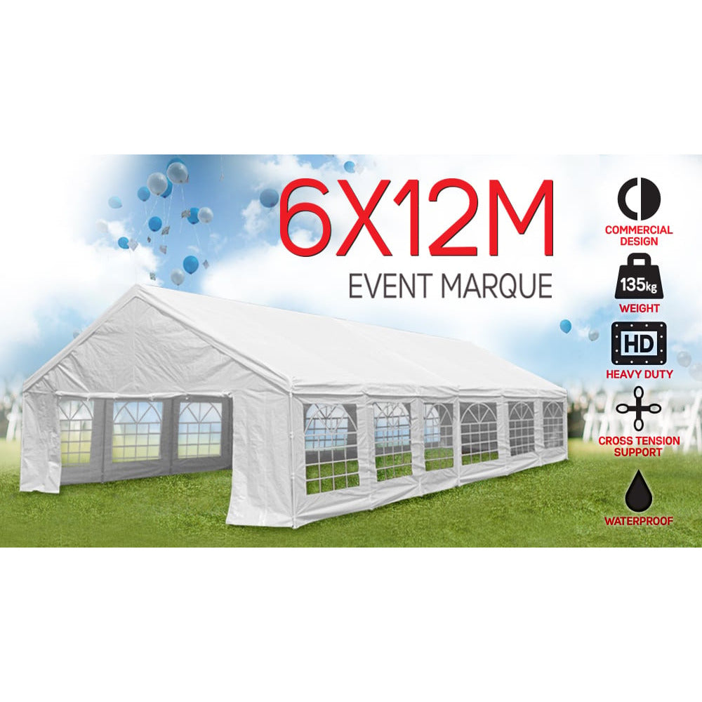 12m x 6m Wallaroo outdoor event marquee carport tent