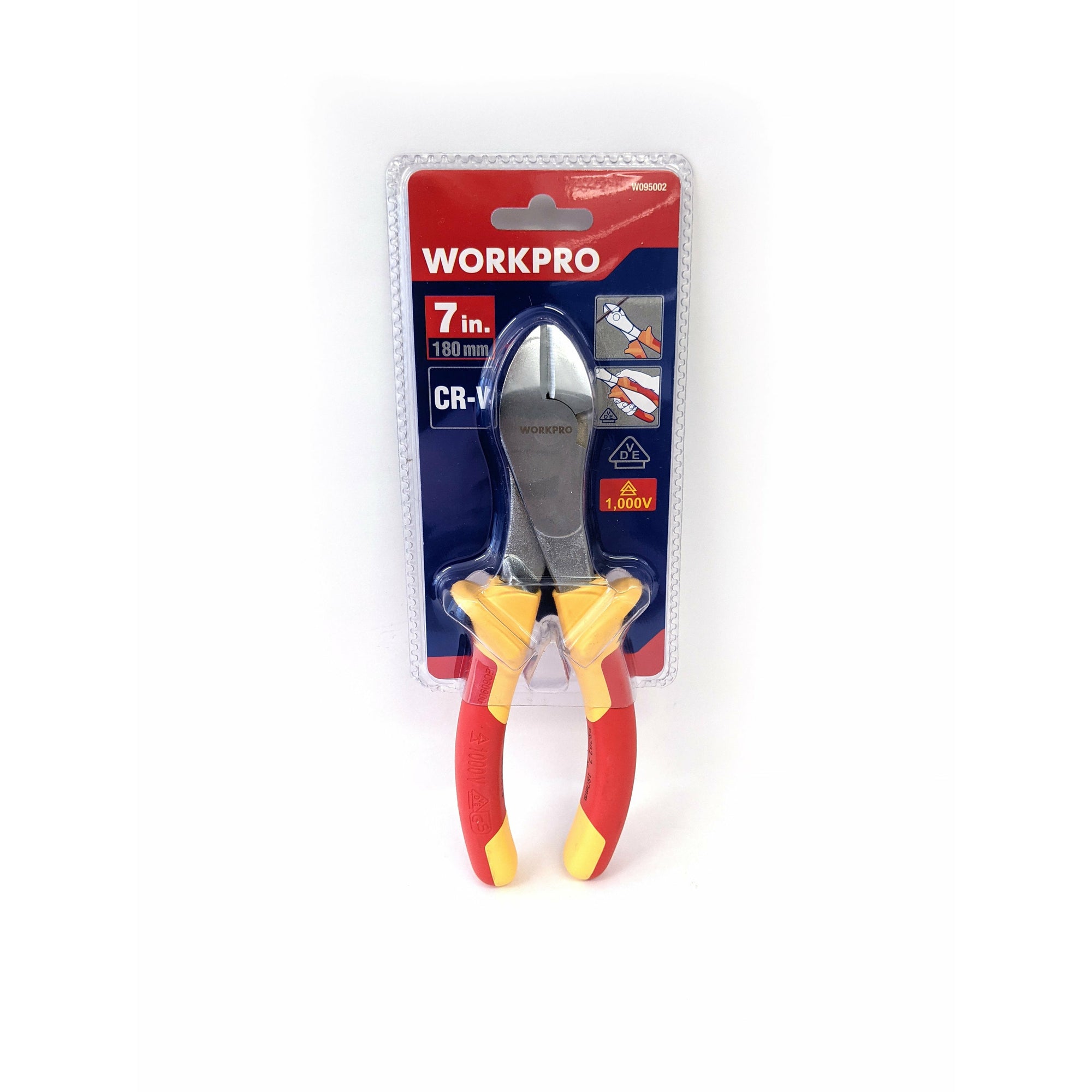 Workpro Vde Insulated Diagonal Pliers