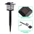 6x LED Solar Power Garden Landscape Path Lawn Lights Yard Lamp Outdoor Lighting