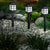 6x LED Solar Power Garden Landscape Path Lawn Lights Yard Lamp Outdoor Lighting