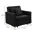 Suri 3-in-1 Convertible Lounge Chair Bed by Sarantino - Black