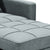 Suri 3-in-1 Convertible Sofa Chair Bed by Sarantino -  Airforce Blue
