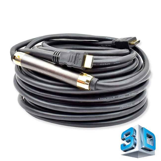 20M High Speed HDMI cable with Ethernet Supports 1080p@60Hz as specified in HDMI 1.4 w/ Repeater